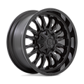 FUEL OFF-ROAD WHEELS ARC D796 6X5.5(139.7) & 6X135 - MATTE BLACK W/ GLOSS BLACK LIP