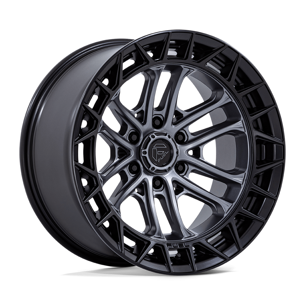 FUEL OFF-ROAD WHEELS CELSIUS FC874 6X135 - MATTE GUNMETAL W/ M-BLK LIP