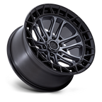 FUEL OFF-ROAD WHEELS CELSIUS FC874 6X135 - MATTE GUNMETAL W/ M-BLK LIP