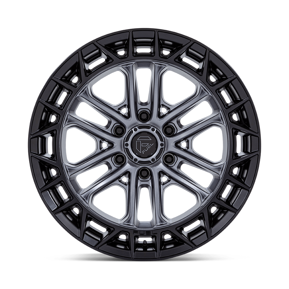 FUEL OFF-ROAD WHEELS CELSIUS FC874 6X135 - MATTE GUNMETAL W/ M-BLK LIP