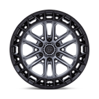 FUEL OFF-ROAD WHEELS CELSIUS FC874 6X135 - MATTE GUNMETAL W/ M-BLK LIP