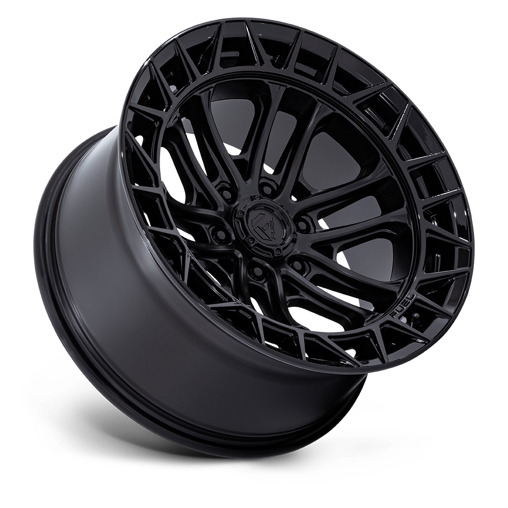 FUEL OFF-ROAD WHEELS CELSIUS FC874 6X135- MATTE BLACK W/ G-BLK LIP