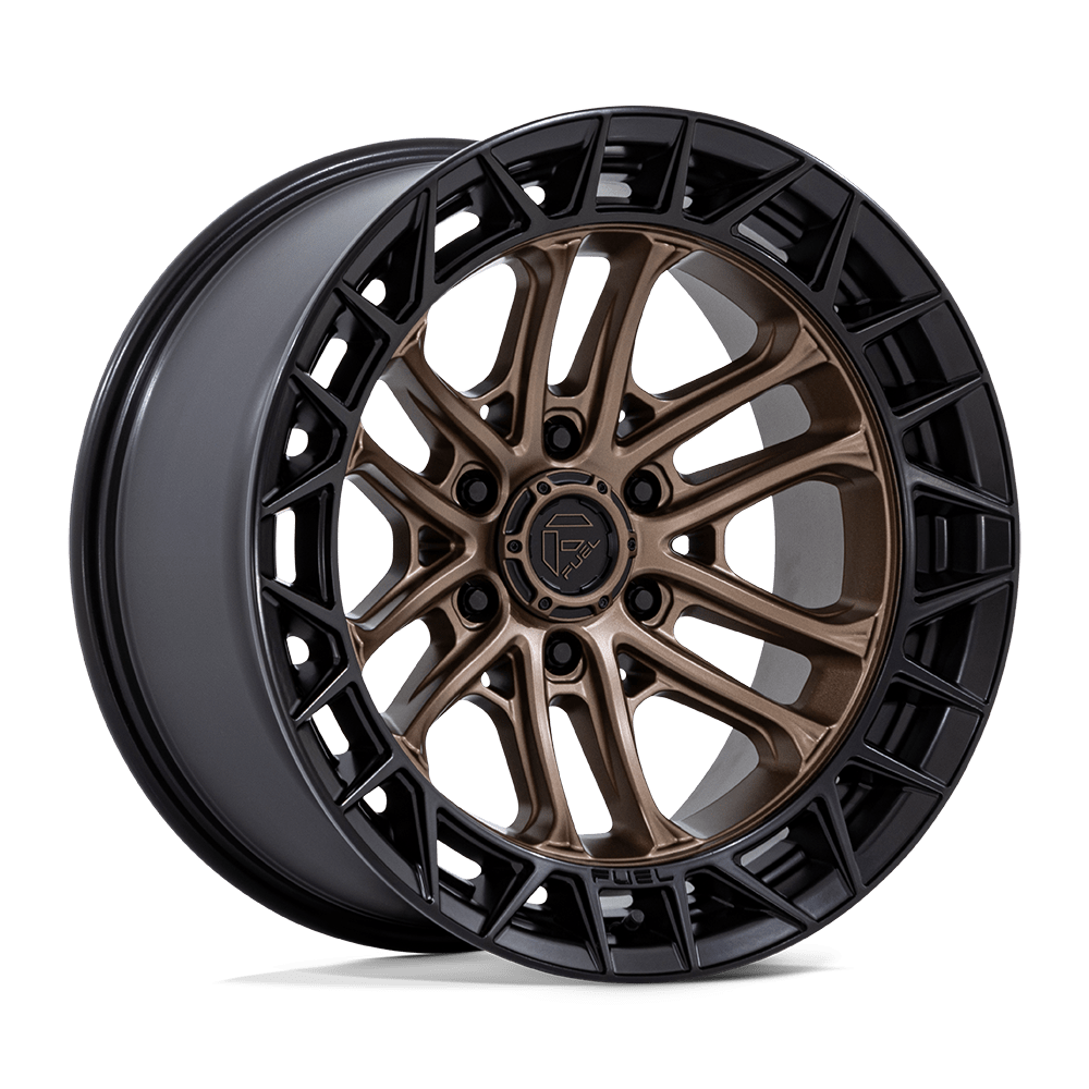 FUEL OFF-ROAD WHEELS CELSIUS FC874 6X135 - MATTE BRONZE W/ M-BLK LIP