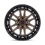 FUEL OFF-ROAD WHEELS CELSIUS FC874 6X135 - MATTE BRONZE W/ M-BLK LIP