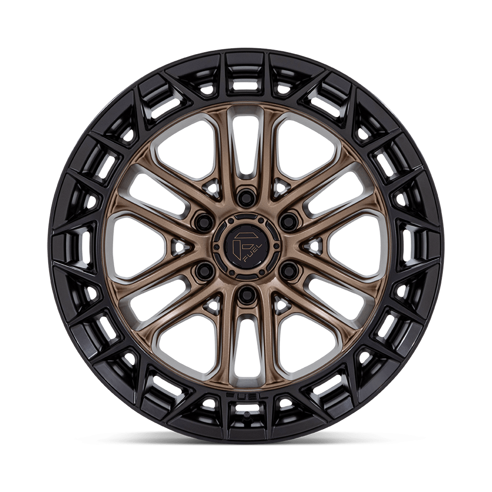 FUEL OFF-ROAD WHEELS CELSIUS FC874 6X135 - MATTE BRONZE W/ M-BLK LIP