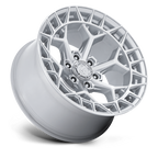 FUEL OFF-ROAD WHEELS CHARGER FC873 6X5.5(139.7) - GLOSS SILVER W/ MACHINED FACE