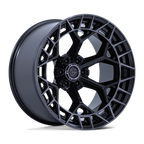 FUEL OFF-ROAD WHEELS CHARGER FC873 6X5.5(139.7) - GLOSS BLACK BRUSHED DARK TINT