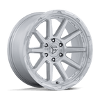 FUEL OFF-ROAD WHEELS CIRCUIT FC887 6X5.5(139.7) - ﻿GLOSS SILVER W/ MACHINED FACE