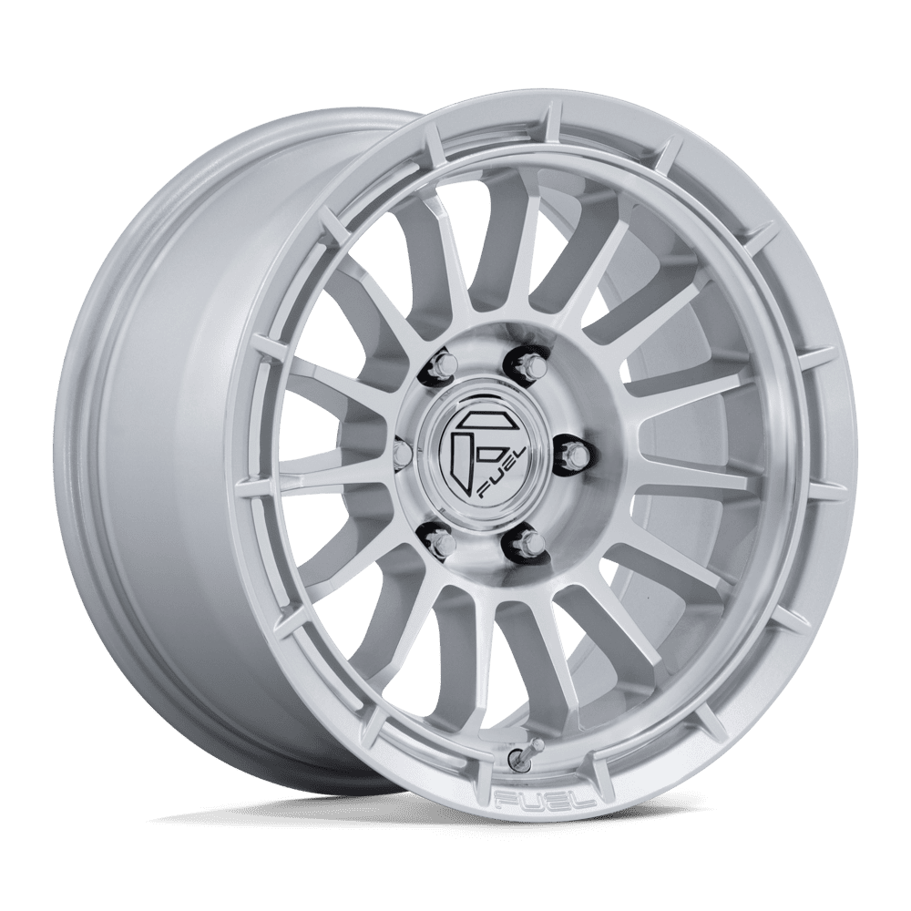 FUEL OFF-ROAD WHEELS ASCEND FC905 6X5.5(139.7) - GLOSS SILVER W/ MACHINED FACE