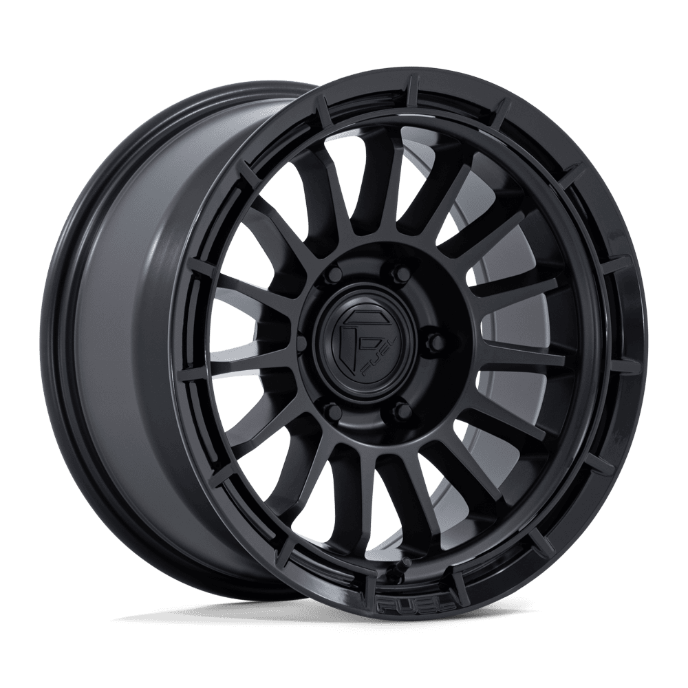 FUEL OFF-ROAD WHEELS ASCEND FC905 6X5.5(139.7) - MATTE BLACK W/ GLOSS BLACK LIP
