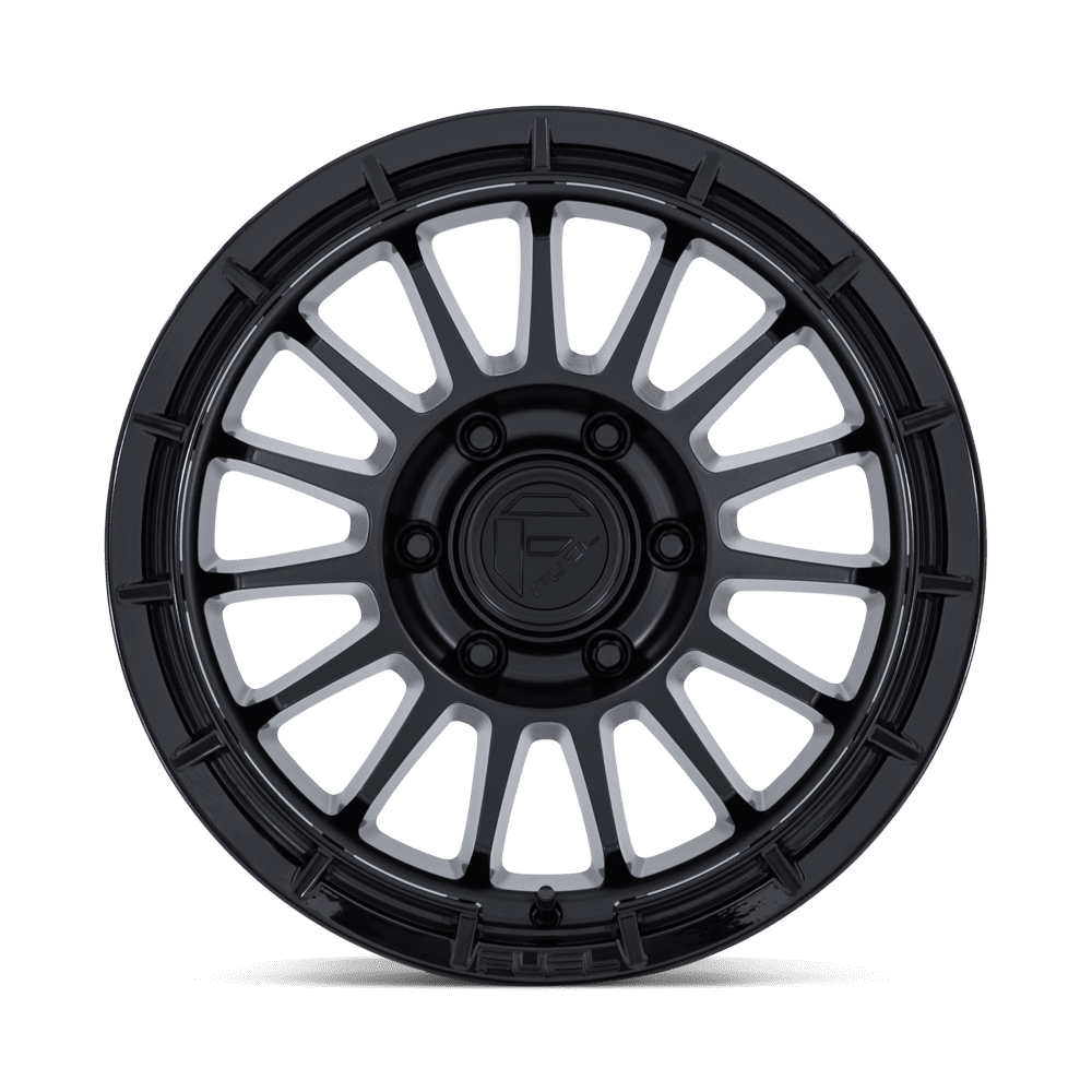 FUEL OFF-ROAD WHEELS ASCEND FC905 6X5.5(139.7) - MATTE BLACK W/ GLOSS BLACK LIP