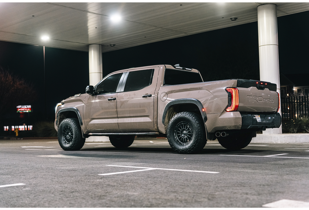 FUEL OFF-ROAD WHEELS ASCEND FC905 6X5.5(139.7) - MATTE BLACK W/ GLOSS BLACK LIP