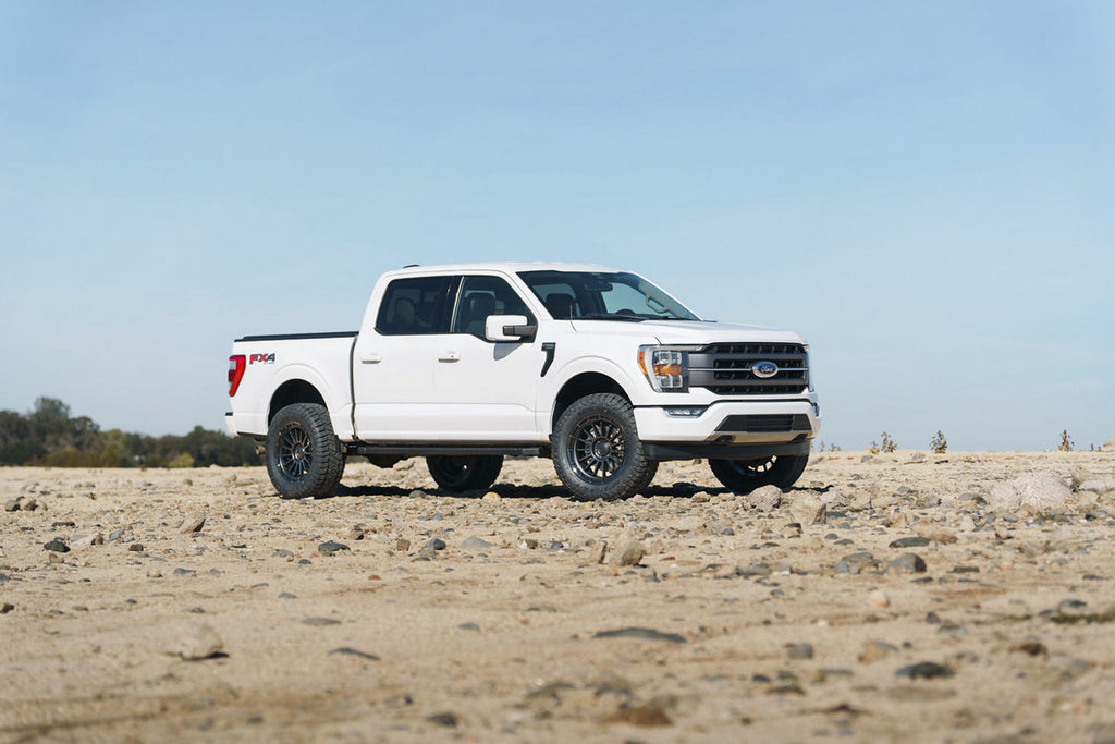 FUEL OFF-ROAD WHEELS ASCEND FC905 6X5.5(139.7) - MATTE BLACK W/ GLOSS BLACK LIP