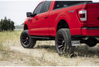 FUEL OFF-ROAD WHEELS ASSAULT D787 6X5.5(139.7) & 6X135 - MATTE BLACK RED MILLED