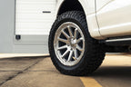FUEL OFF-ROAD WHEELS CIRCUIT FC887 6X5.5(139.7) - ﻿GLOSS SILVER W/ MACHINED FACE