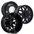 FUEL FLUX D871 DUALLY WHEELS 8X200 - BLACKOUT