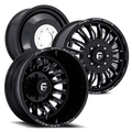 FUEL ARC D868 DUALLY WHEELS 8X200 - GLOSS BLACK MILLED