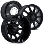 FUEL CIRCUIT D911 DUALLY WHEELS 8X200 - GLOSS BLACK