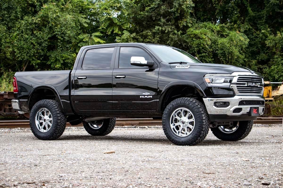 6” Rough Country Lift Kit Ram 1500 4WD (2019-2024) - Without 22in Factory Wheels - N3 Struts w/ N3 Rear Shocks