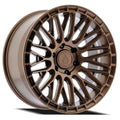 20X9 ARENA OFF-ROAD A118 KARMA WHEEL -  5X127 BOLT PATTERN AND +01mm OFFSET - SMOKED BRONZE TINT CLEAR