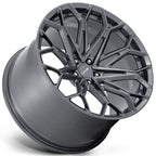 Niche 1PC NC600 MANTA 20X9 Satin Gunmetal Wheel with 5x120 Bolt Pattern and 67.06mm Center Bore