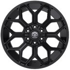 Edge Off Road 302B 22x12 Cast Aluminum Wheel with 6x135 and 6x5.50 Bolt Pattern and -44 Offset