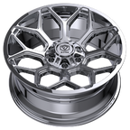 Edge Off Road 302C Series 20x9 Cast Aluminum Wheel with +18 Offset and 6x135 Bolt Pattern
