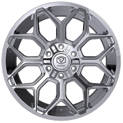 Edge Off Road 302C 20x10 Cast Aluminum Wheel with 6x135 and 6x5.50 Bolt Pattern, -19 Offset