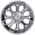 Edge Off Road 302C Series 20x9 Cast Aluminum Wheel with +18 Offset and 6x135 Bolt Pattern