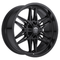 Edge Off Road 20x9 Cast Aluminum Wheel, 6x135 Bolt Pattern, +0 Offset, 106.2mm Hub Bore