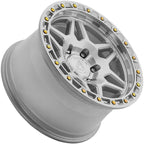 ARENA OFF-ROAD A139 OCTANE - 5X127 BOLT PATTERN - GLOSS SILVER MACHINED