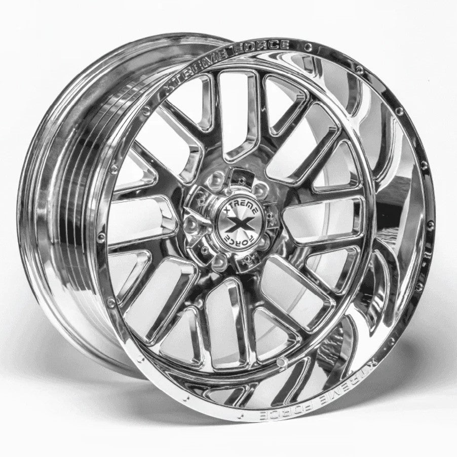 20X10 XTREME FORCE XF-10 WHEELS 5X5(127) & 5X5.5(139.7) - CHROME