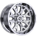 20X10 TIS 560C OFF-ROAD WHEELS - 8X6.5 WITH -25 OFFSET - CHROME
